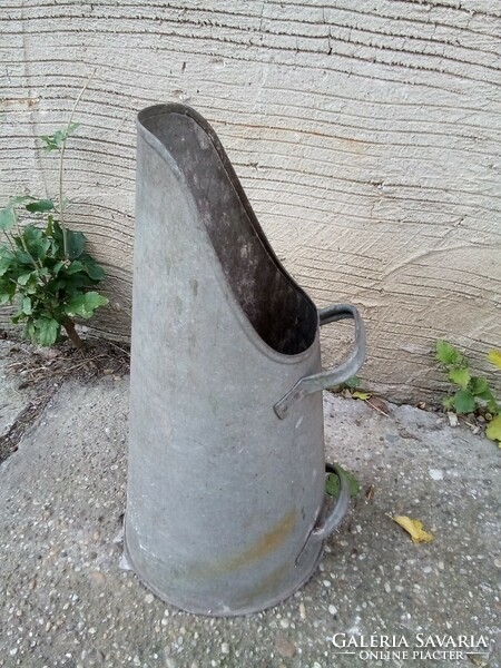 Old charcoal kettle