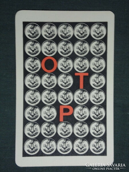 Kártyanaptár, OTP takarékpénztár,grafikai rajzos, 1 forint, 1968 ,  (1)