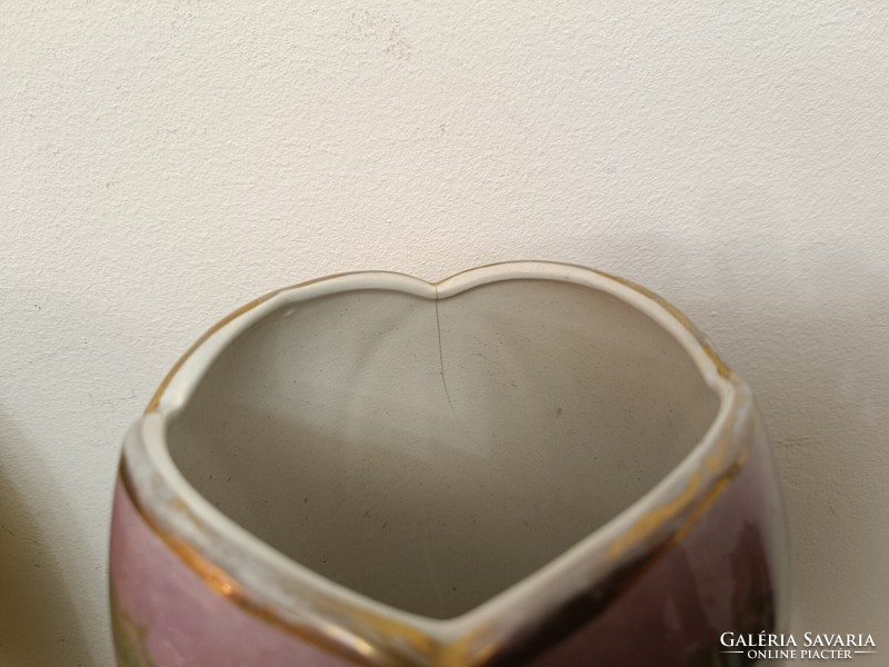 Antik szecesszió porcelán váza 2 darab sérült 349 8074