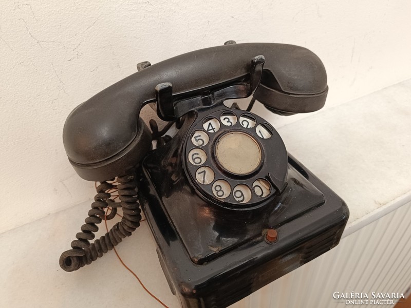 Antik telefon asztali tárcsás telefon 1930-as évek starožitný telefón 322 7956