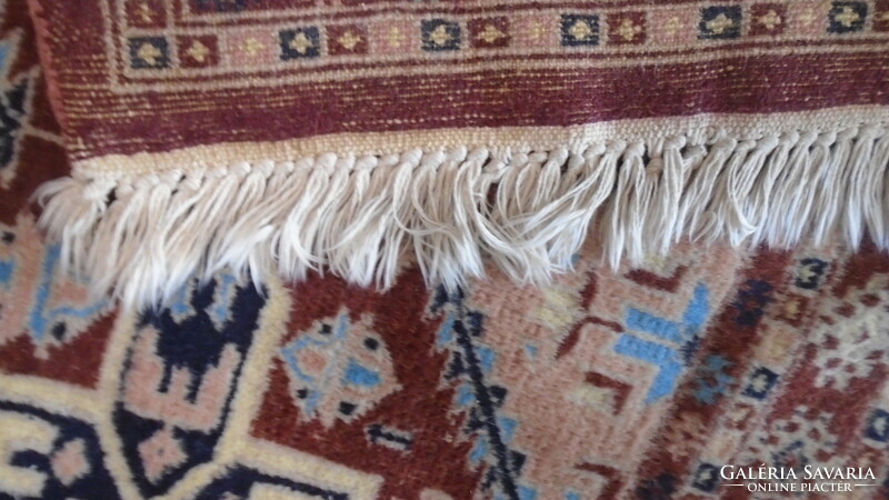 Antik kézi csomózású keleti gyapjú perzsa szőnyeg