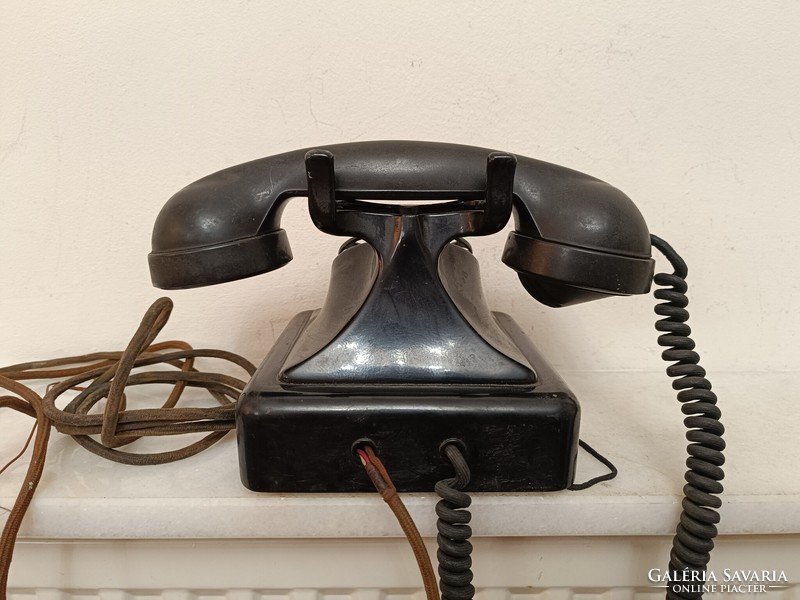 Antique telephone table dial telephone 1930s starožitný telefón 323 7957
