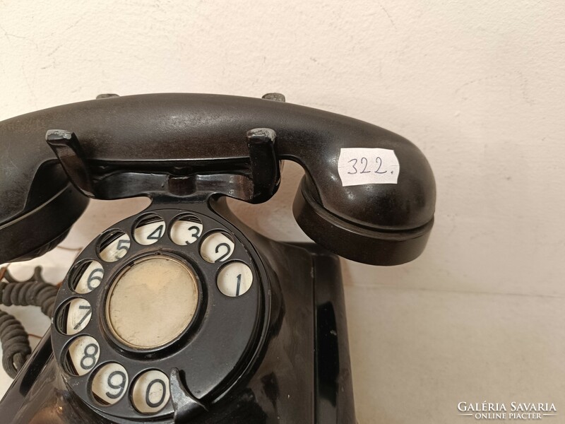 Antik telefon asztali tárcsás telefon 1930-as évek starožitný telefón 322 7956