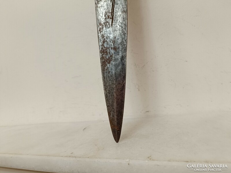 Antique African Maasai iron weapon sword knife 363 8026