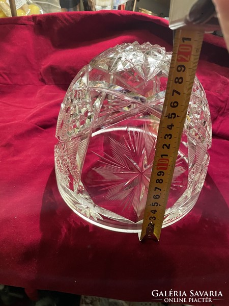 Chandelier bottom bubble crystal