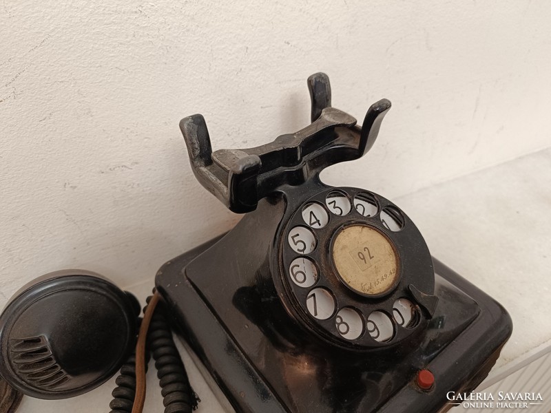 Antique telephone table dial telephone 1930s starožitný telefón 323 7957