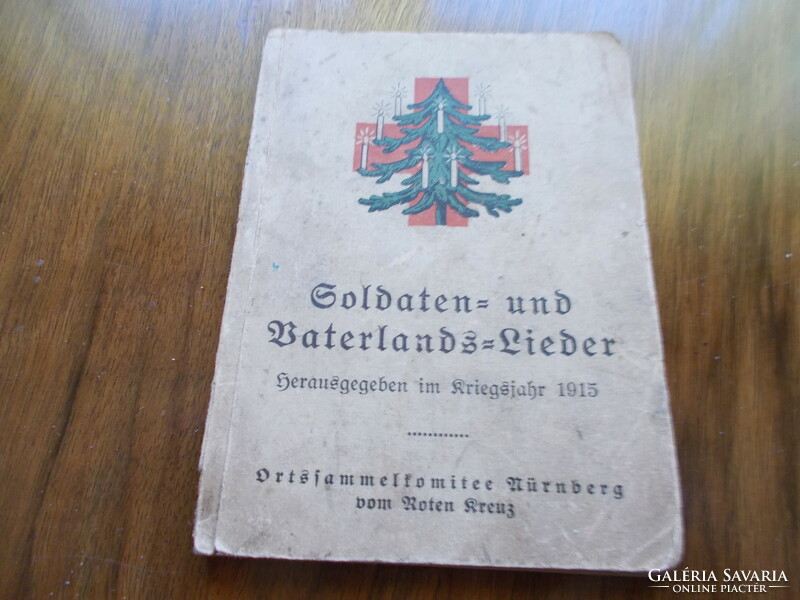 WW1, German military music, 1915. Book