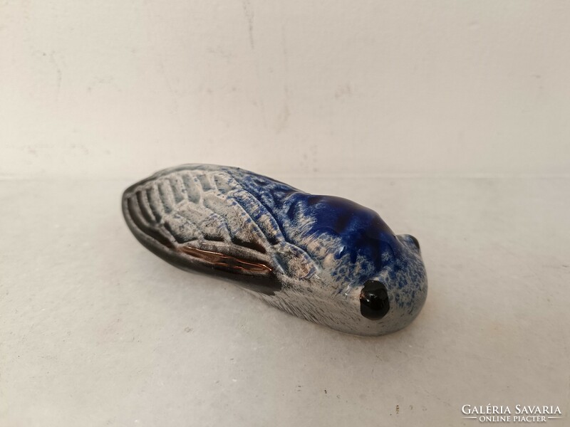 Antique majolica cicada butterfly leaf weight leaf weight 343 8069