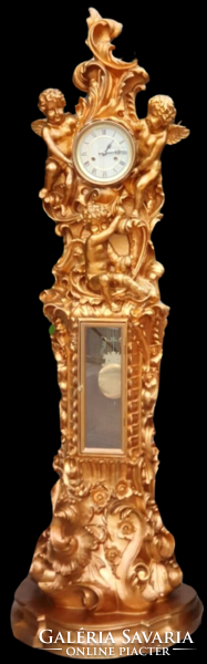 2 meter tall angel statue style standing clock