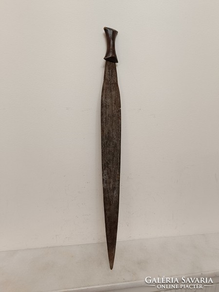 Antik afrikai maszáj vas fegyver kard kés 364 8027