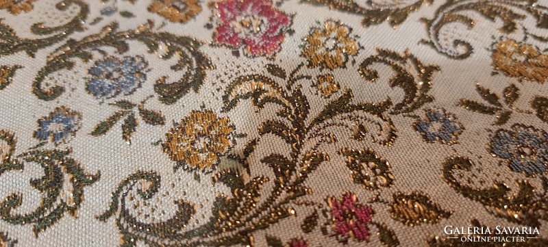 Old tapestry small runner tablecloth (l4240)