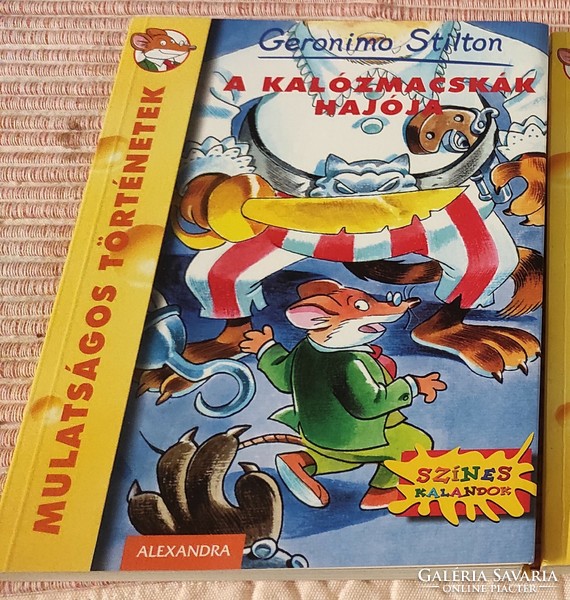 Geronimo Stilton és Tea Stilton könyvek