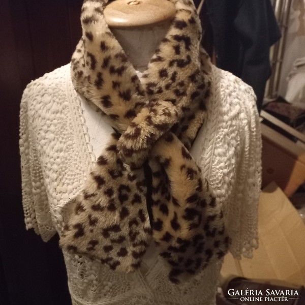 Faux fur scarf