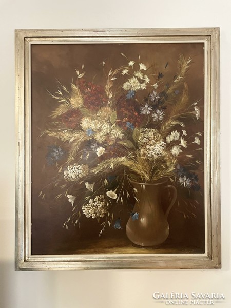 Julia Water: flower still life painting