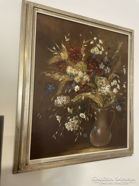 Vízer Júlia: Virágcsendélet festmény