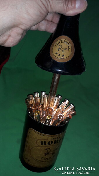 Retro funny French cognac glass plastic table cigarette holder offering 20 strings 28 cm as shown in the pictures