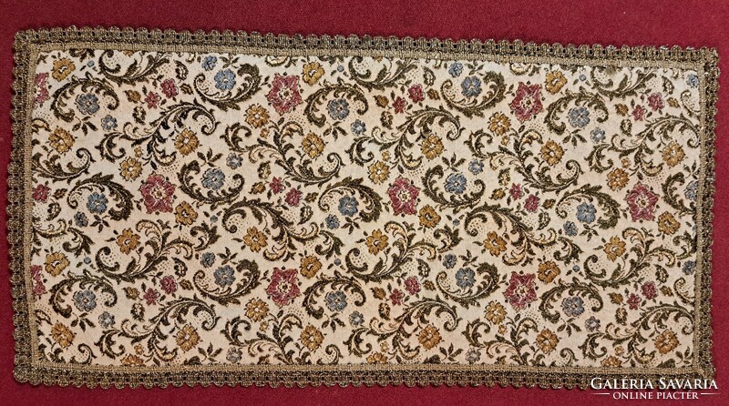 Old tapestry small runner tablecloth (l4240)