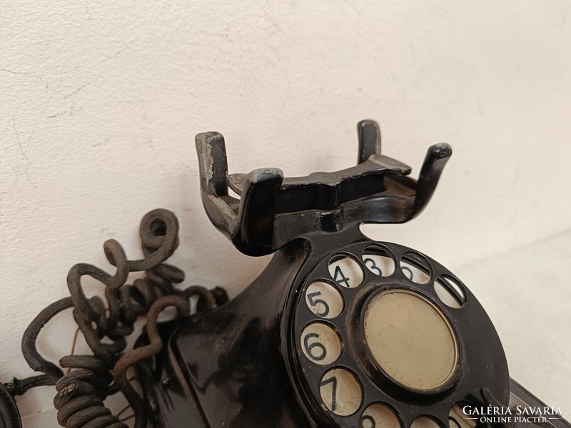 Antik telefon asztali tárcsás telefon 1930-as évek starožitný telefón 322 7956