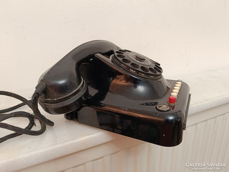 Antique telephone table dial telephone with twin display starožitný telefón 267 7955