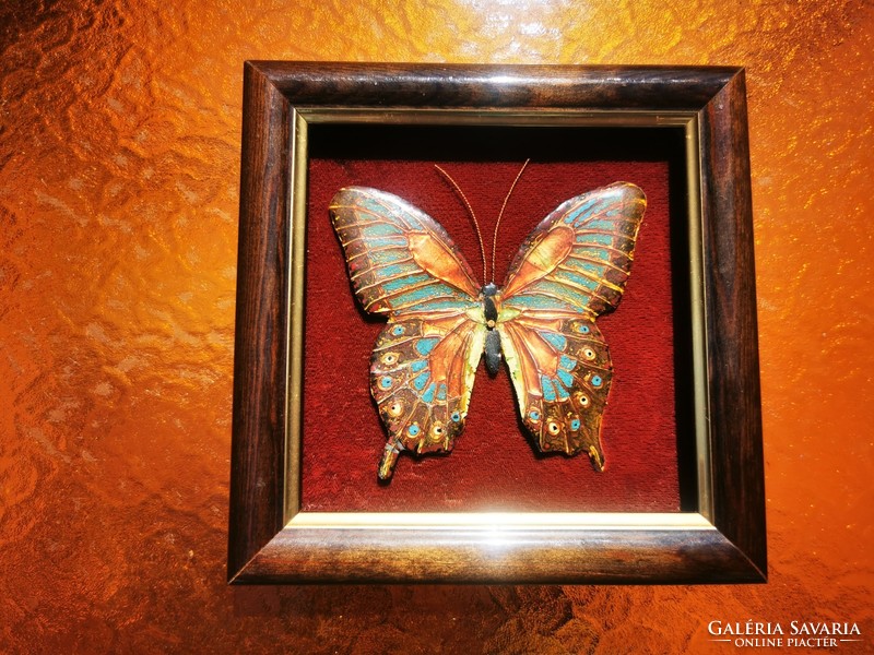 Fire enamel butterfly