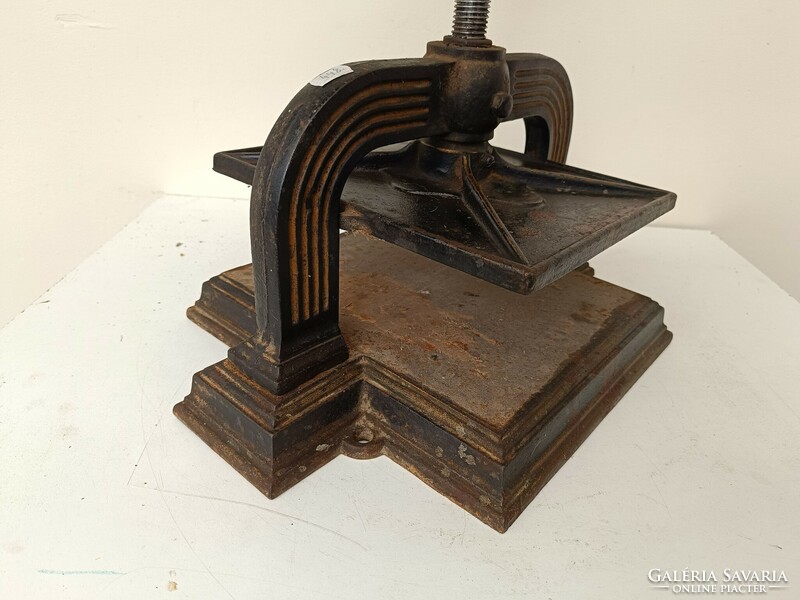 Antique book press book press printing press graphic graphics printing tool bottom broken 448 8135