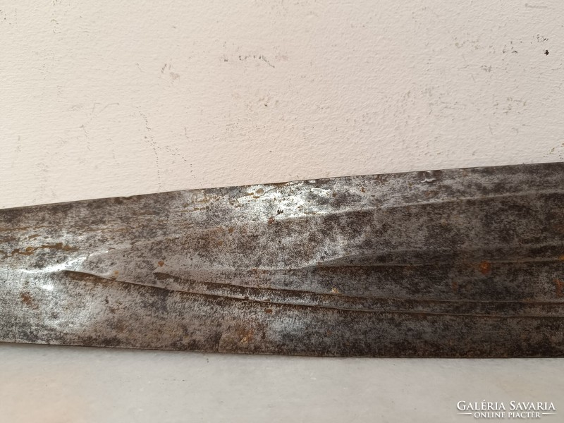 Antique African Maasai iron weapon sword knife 364 8027