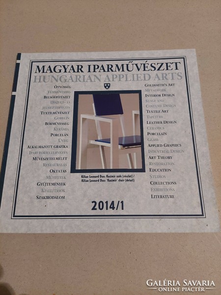Magyar Iparművészet folyóirat 8 db