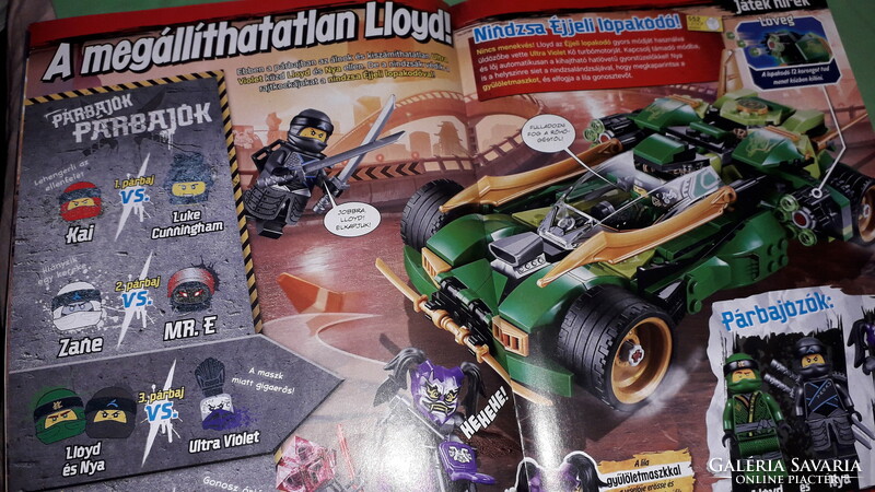 3. Number lego ninjago children's comic book - creative hobby newspaper according to the pictures