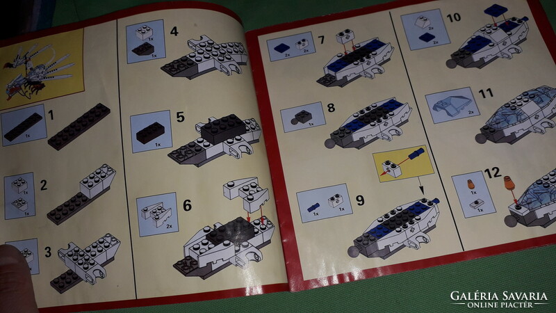 Lego ninjago 9729. Assembly and instruction booklet of the numbered toy set according to the pictures