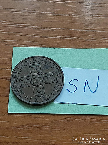 Portugal 50 centavos 1979 bronze sn