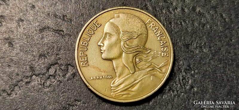 Franciaország 5 centime, 1976.