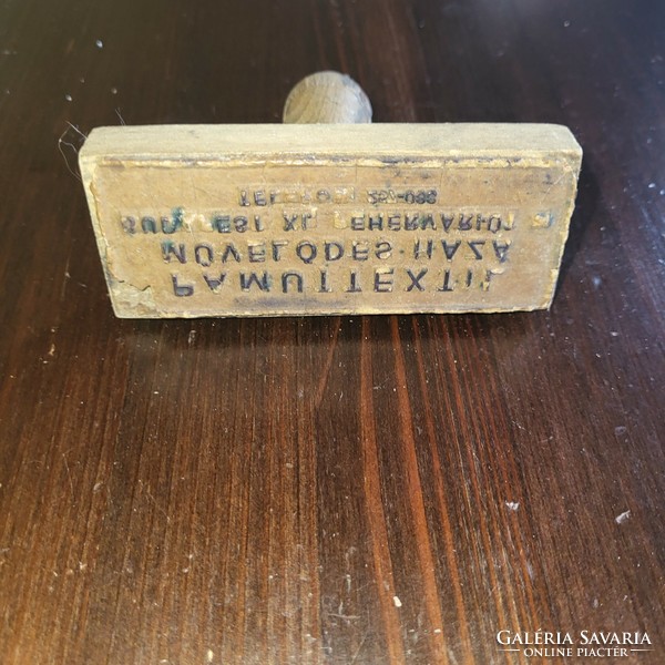 1 Piece wooden stamp, rubber stamp, cotton textile culture house, from the Cancer era...