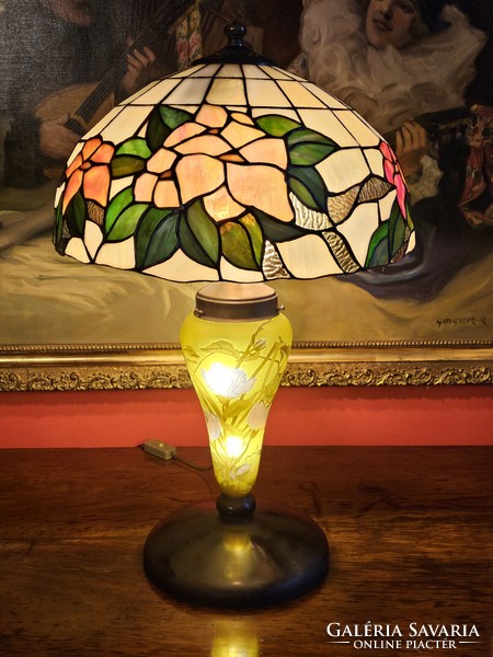 Amazing glass lamp (table lamp)