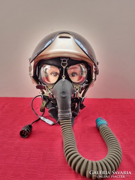 Mig zs3 pilot, pilot helmet. With full equipment