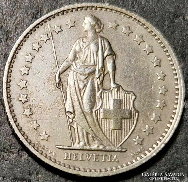 Switzerland ½ franc, 1982.