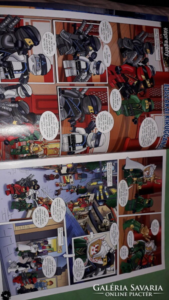 3. Number lego ninjago children's comic book - creative hobby newspaper according to the pictures