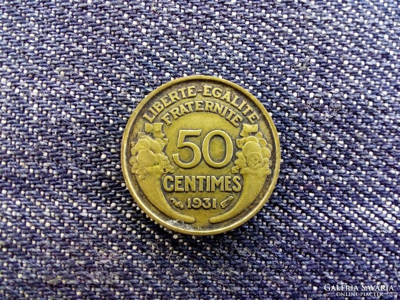 Franciaország Harmadik Köztársaság 50 Centimes 1931 (id14931)