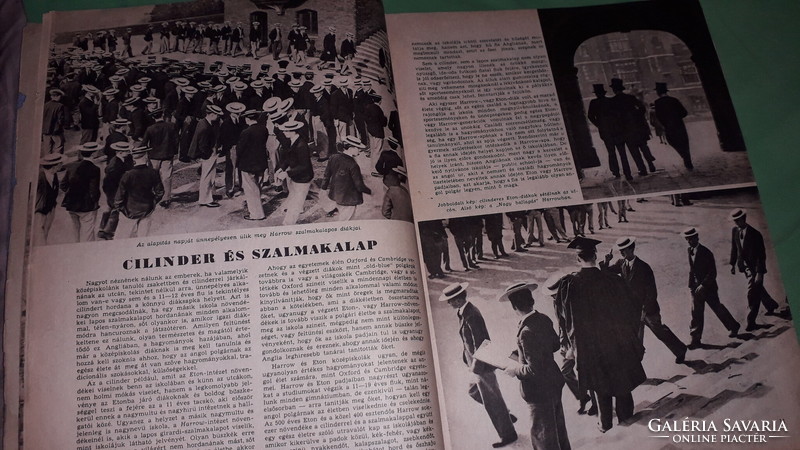 1938 május 8. 19.szám  ANTIK KÉPES VASÁRNAP HETILAP képes újság a képek szerint