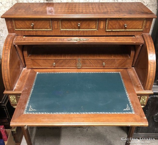 Empire writing secretary, desk, chest of drawers