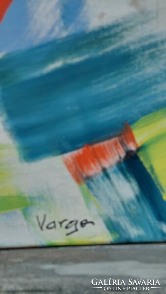 Varga, oil on canvas modern painting