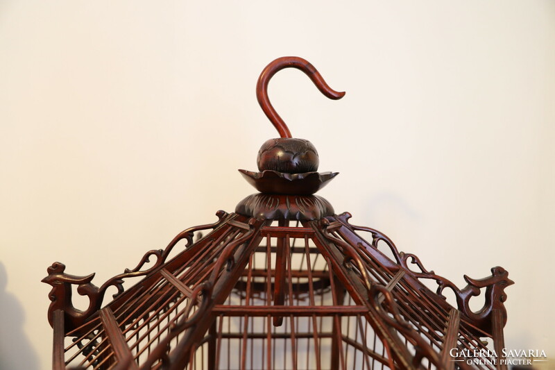 Meseszép fa pagoda madár kalitka