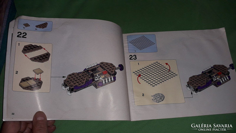 LEGO NINJAGO 70746.számú játék készlet ÖSSZEÁLLÍTÁSI, INSTRUKCIÓS füzete a képek szerint