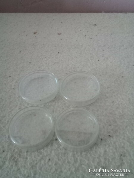 Old glass petri dishes