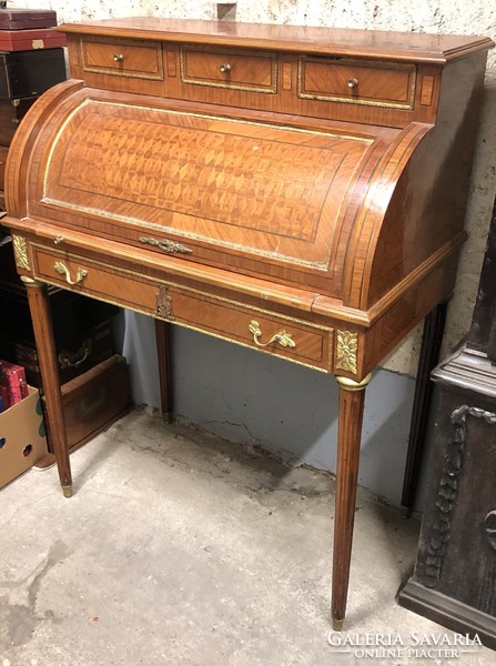 Empire writing secretary, desk, chest of drawers