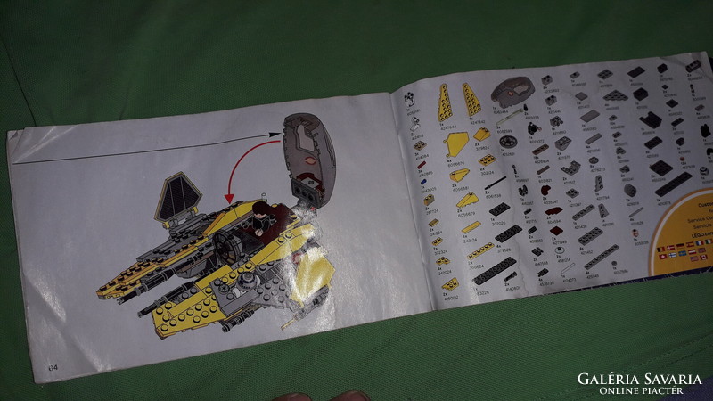 Lego star wars 75038. Assembly and instruction booklet of the numbered toy set according to the pictures