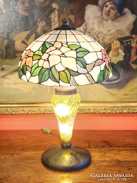 Amazing glass lamp (table lamp)