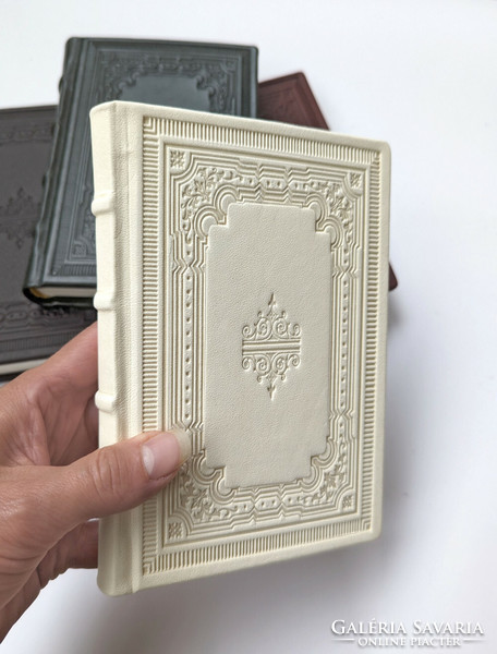 Handmade notebook in full leather binding