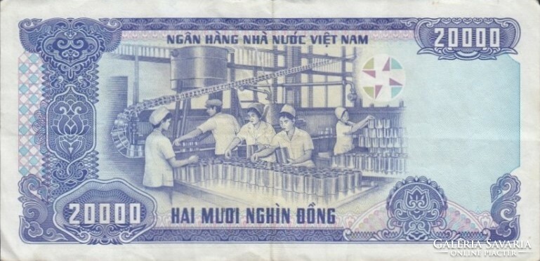 20000 dong 1991 Vietnám