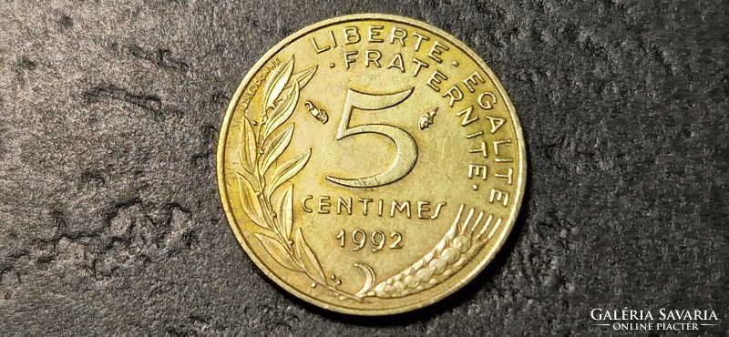 France 5 centimeter, 1992.