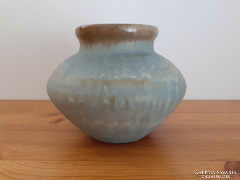 Small Roóz Ilona ceramic vase